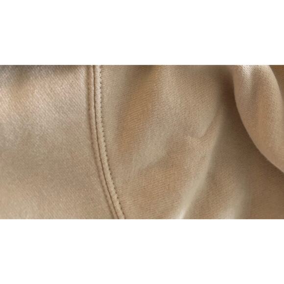 Nike Men's Hoodie Wheat Pullover LS Drawstring Swoosh Logo Sweatshirt XL - Picture 6 of 6